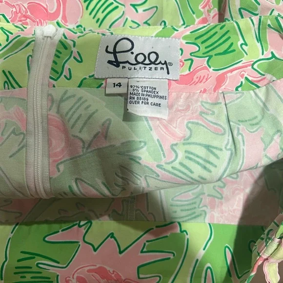 Lilly Pulitzer musical monkeys skort - Picture 3 of 3